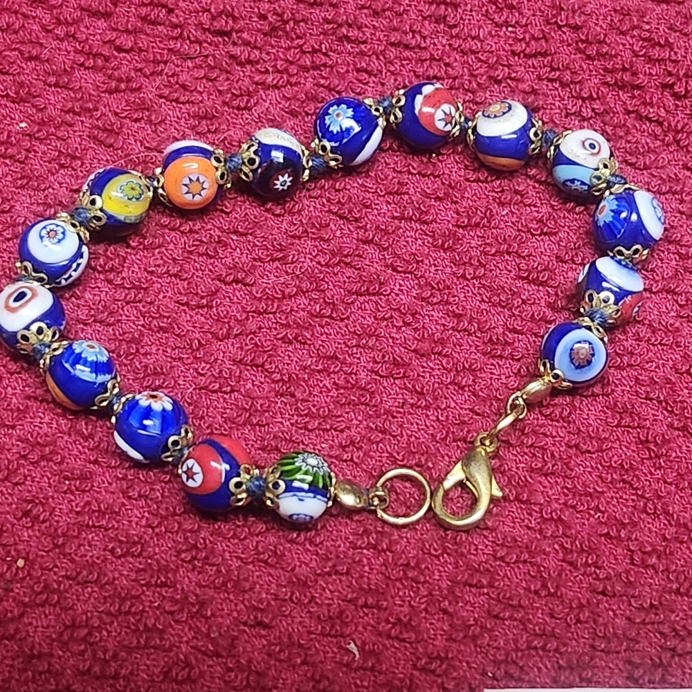 Colorful Murano Glass Bracelet